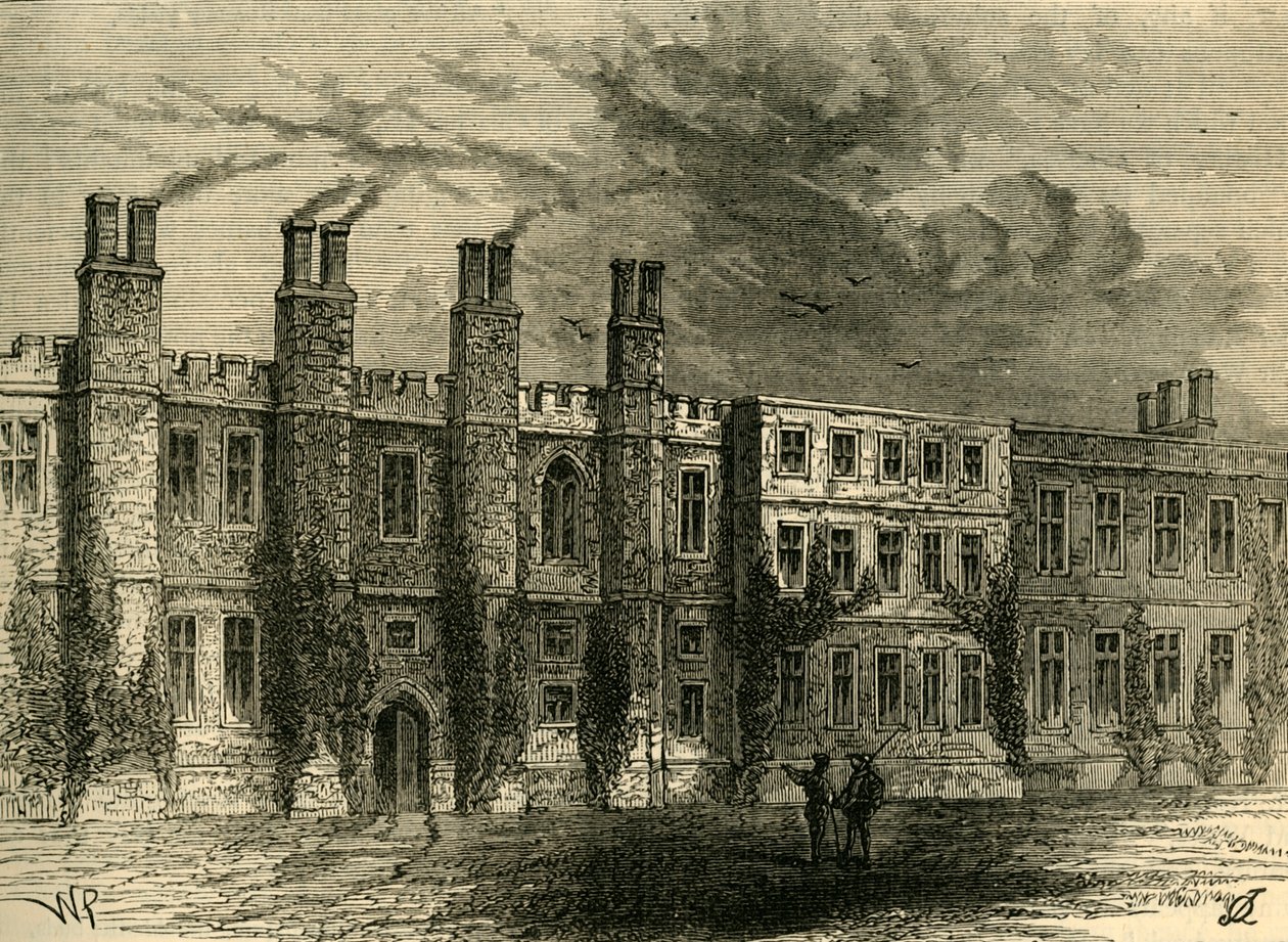 The Old Chelsea Manor House, c1876. af Unbekannt