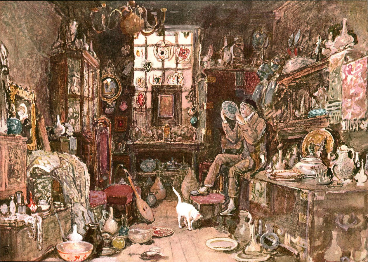 The Old Curiosity Shop, c1900. af Unbekannt