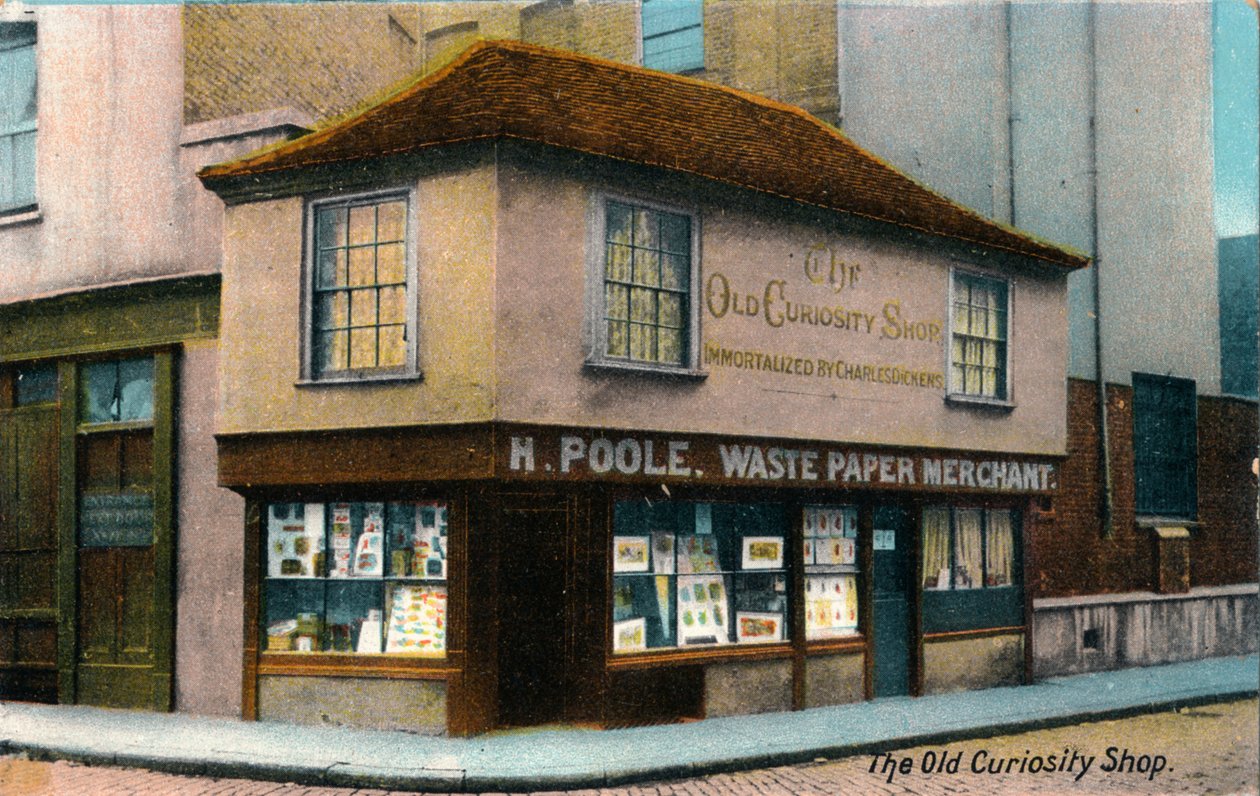 The Old Curiosity Shop, c1910. af Unbekannt