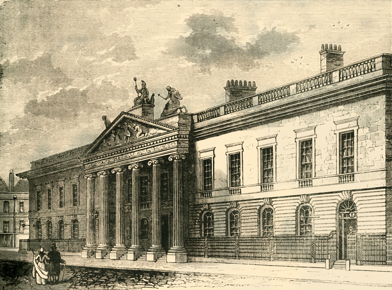 The Old India Office, London 1803, 1890. af Unbekannt
