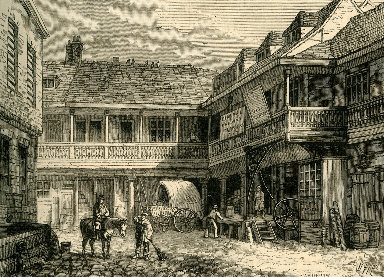 The Old Tabard Inn, c1878. af Unbekannt