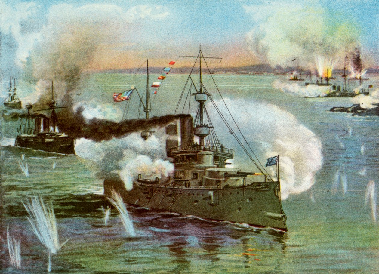 Olympia i Manila, 1898 af Unbekannt