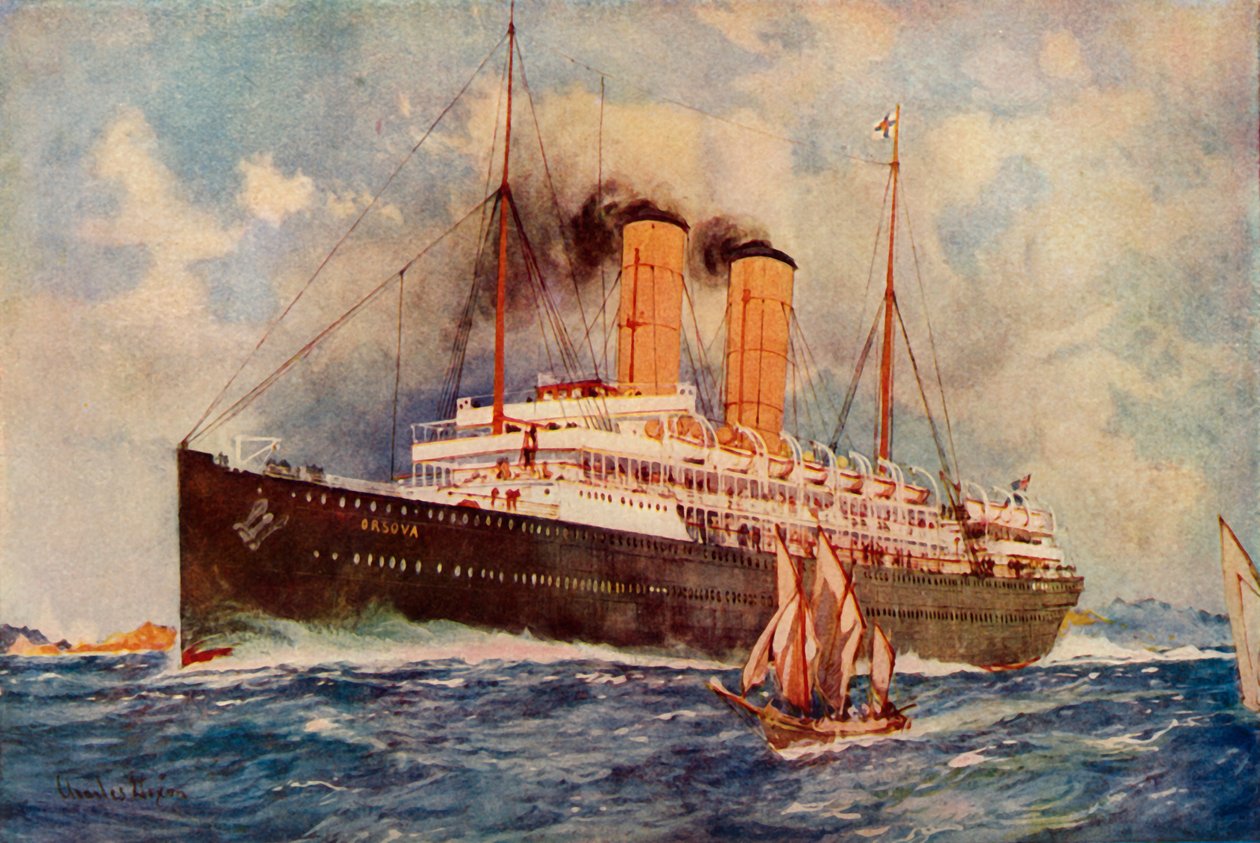 Orsova Orient Line, c1930. af Unbekannt