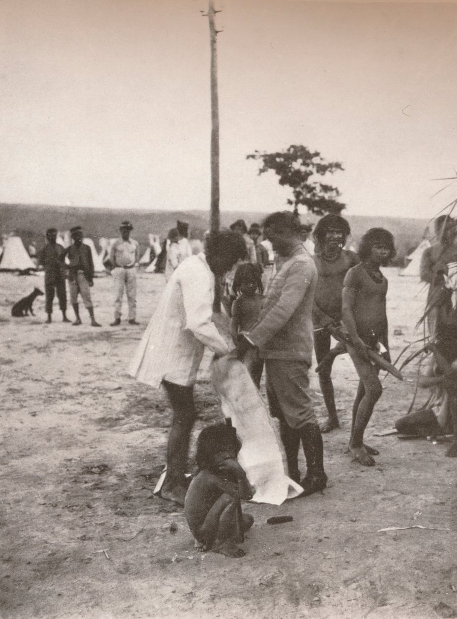 The Pacification of the Indians, 1914 af Unbekannt