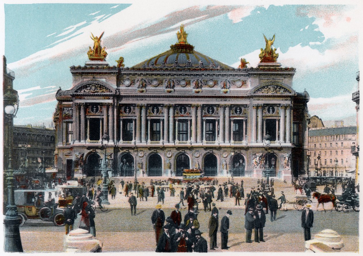 Palais Garnier, Paris, ca. 1900 af Unbekannt