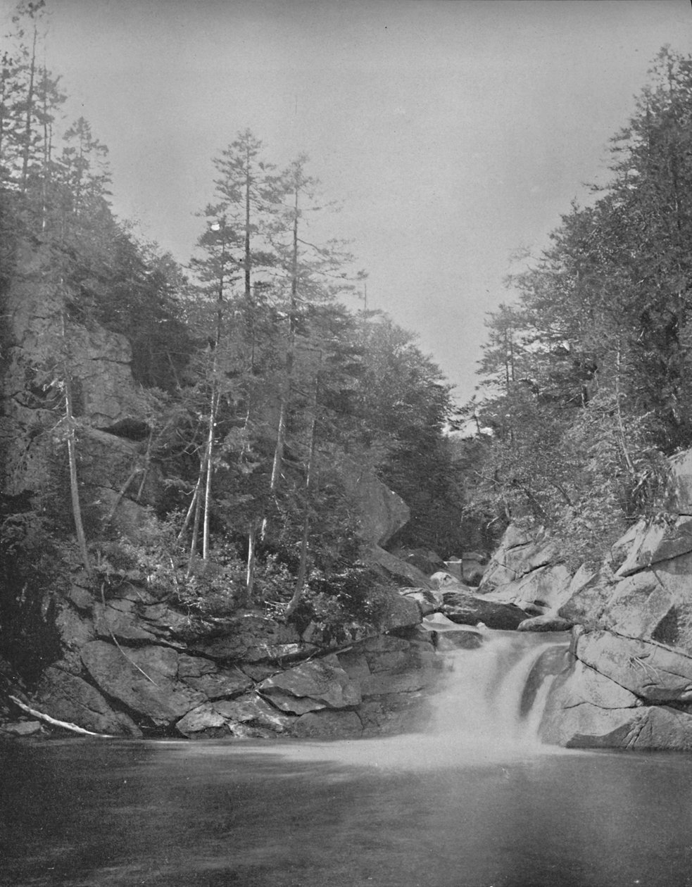 The Pool, Franconia Range, White Mountains, c1897. af Unbekannt