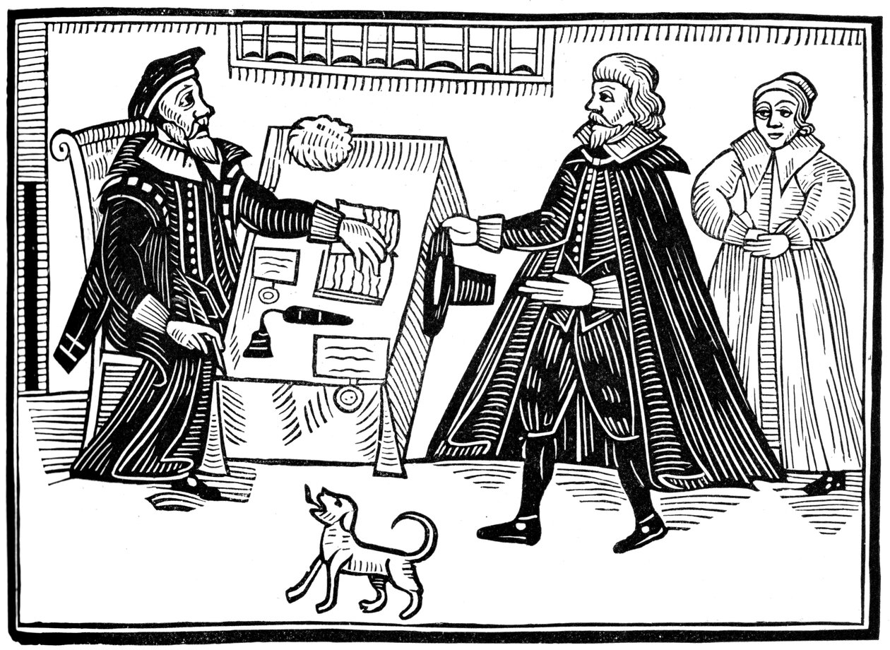 The Proctor and Parator, 1641, 1893 af Unbekannt