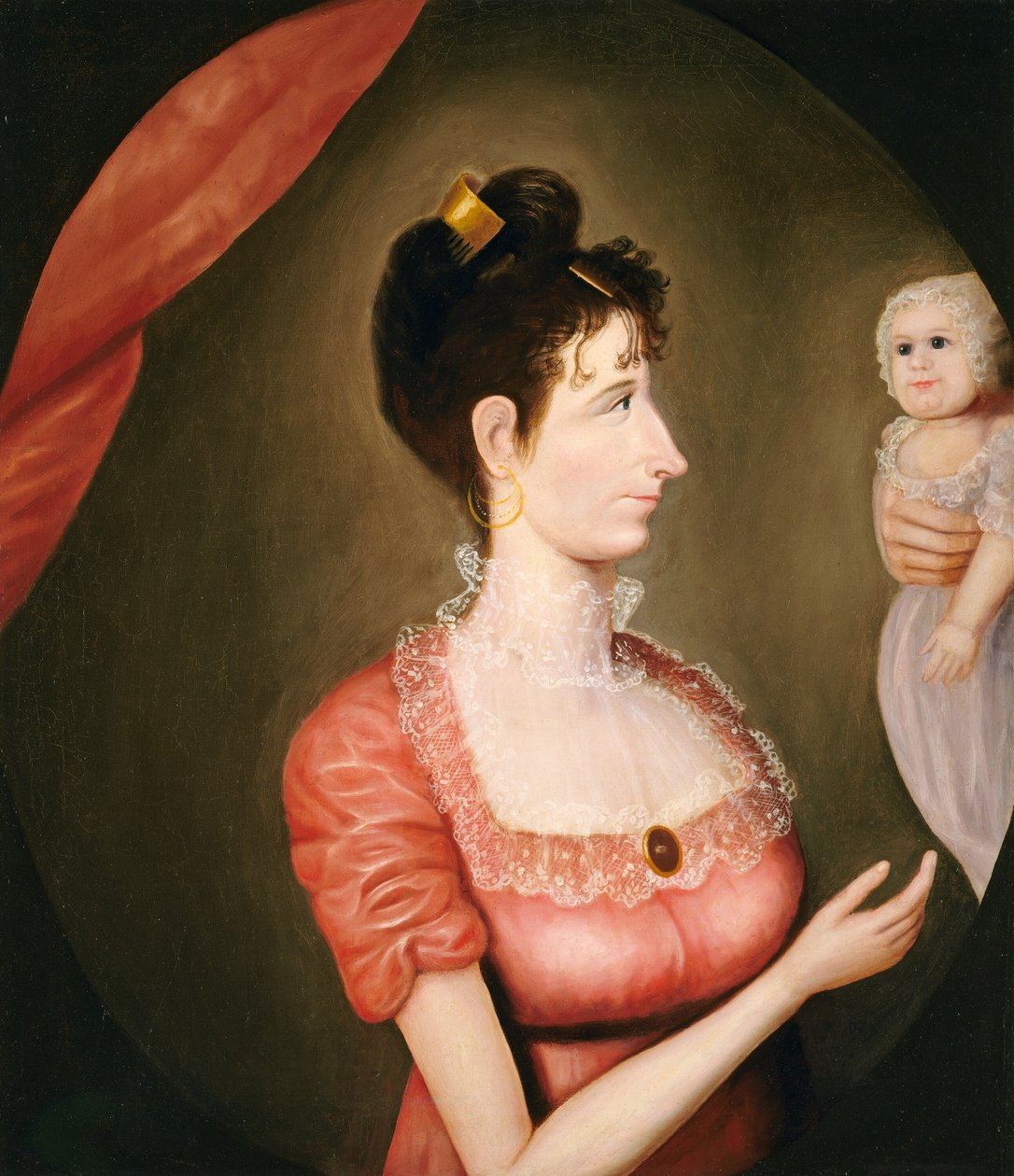 Den stolte mor, ca. 1810. af Unbekannt