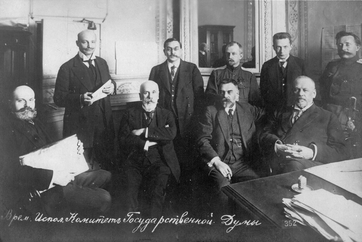 Det foreløbige udvalg for staten Duma, 1917. af Unbekannt
