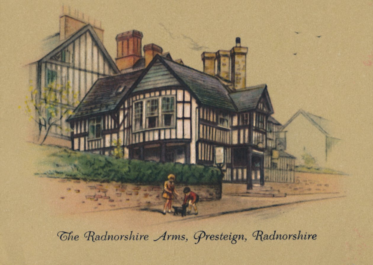 The Radnorshire Arms, Presteign, Radnorshire, 1939 af Unbekannt