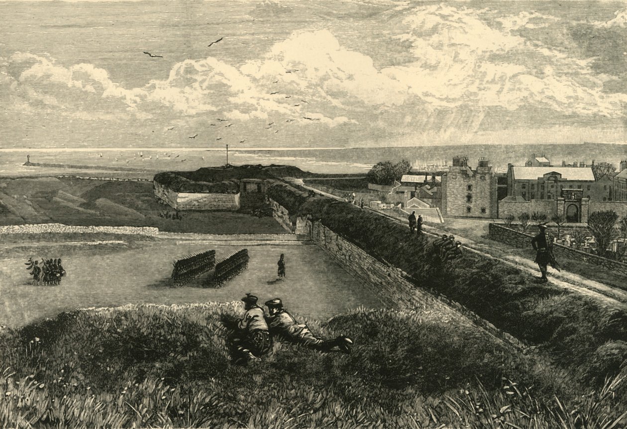 Voldene, Berwick-On-Tweed, 1898. af Unbekannt