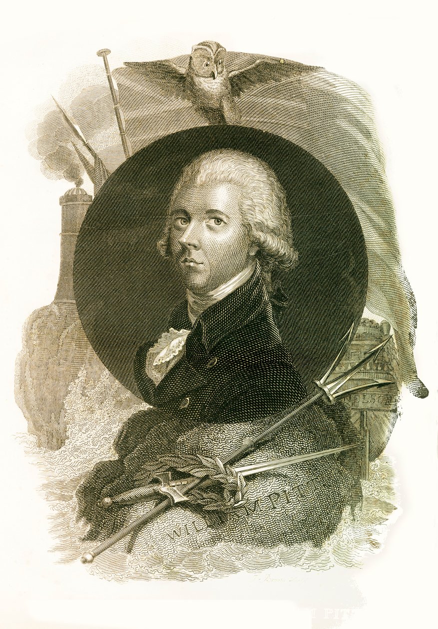 The Right Honourable William Pitt, 1759-1806, 1816. af Unbekannt