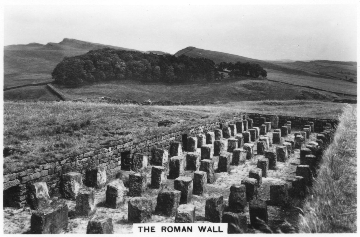 Den romerske mur, Housesteads, Northumberland, 1937 af Unbekannt