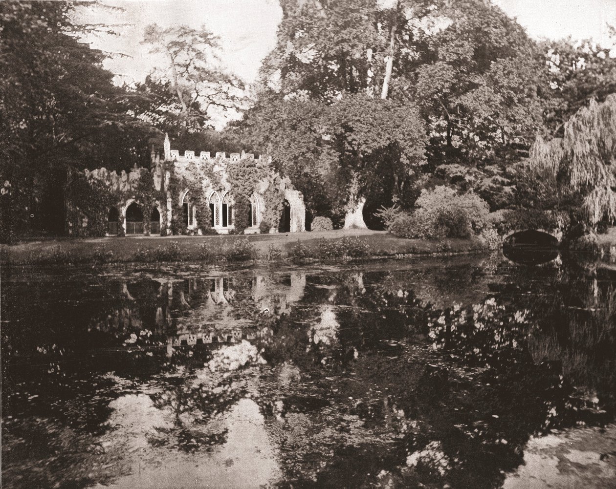Ruinerne ved Frogmore, Berkshire, 1894. af Unbekannt