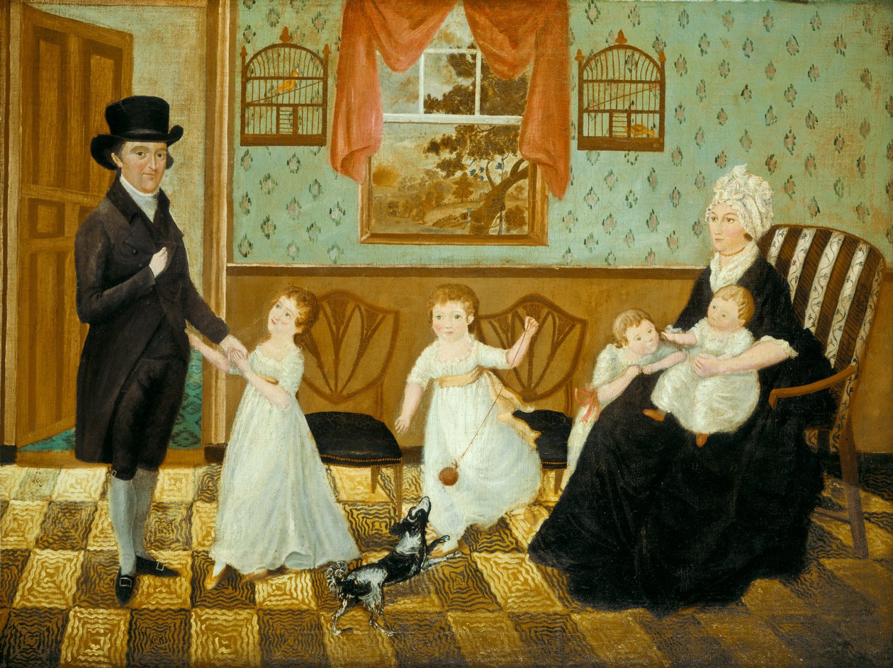 Sargent-familien, 1800. af Unbekannt