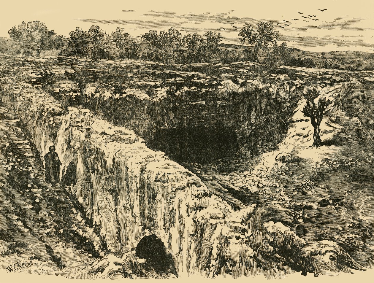 Kongernes Grave i Jerusalem, 1890. af Unbekannt