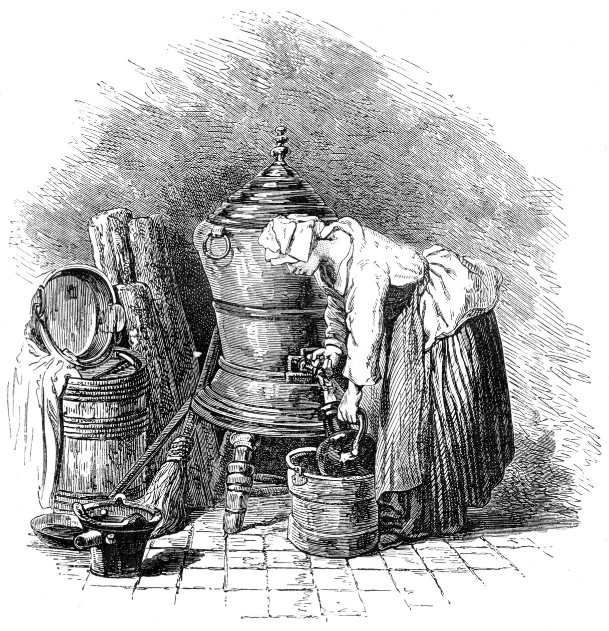 Tjeneren, 1885 af Unbekannt