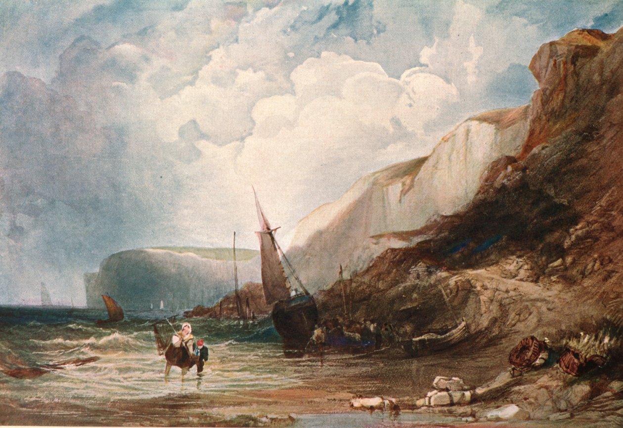 The Shrimpers, c1900. af Unbekannt