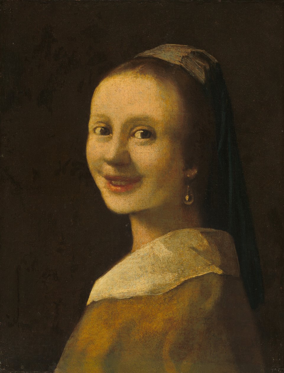 Den smilende pige, ca. 1925. af Unbekannt