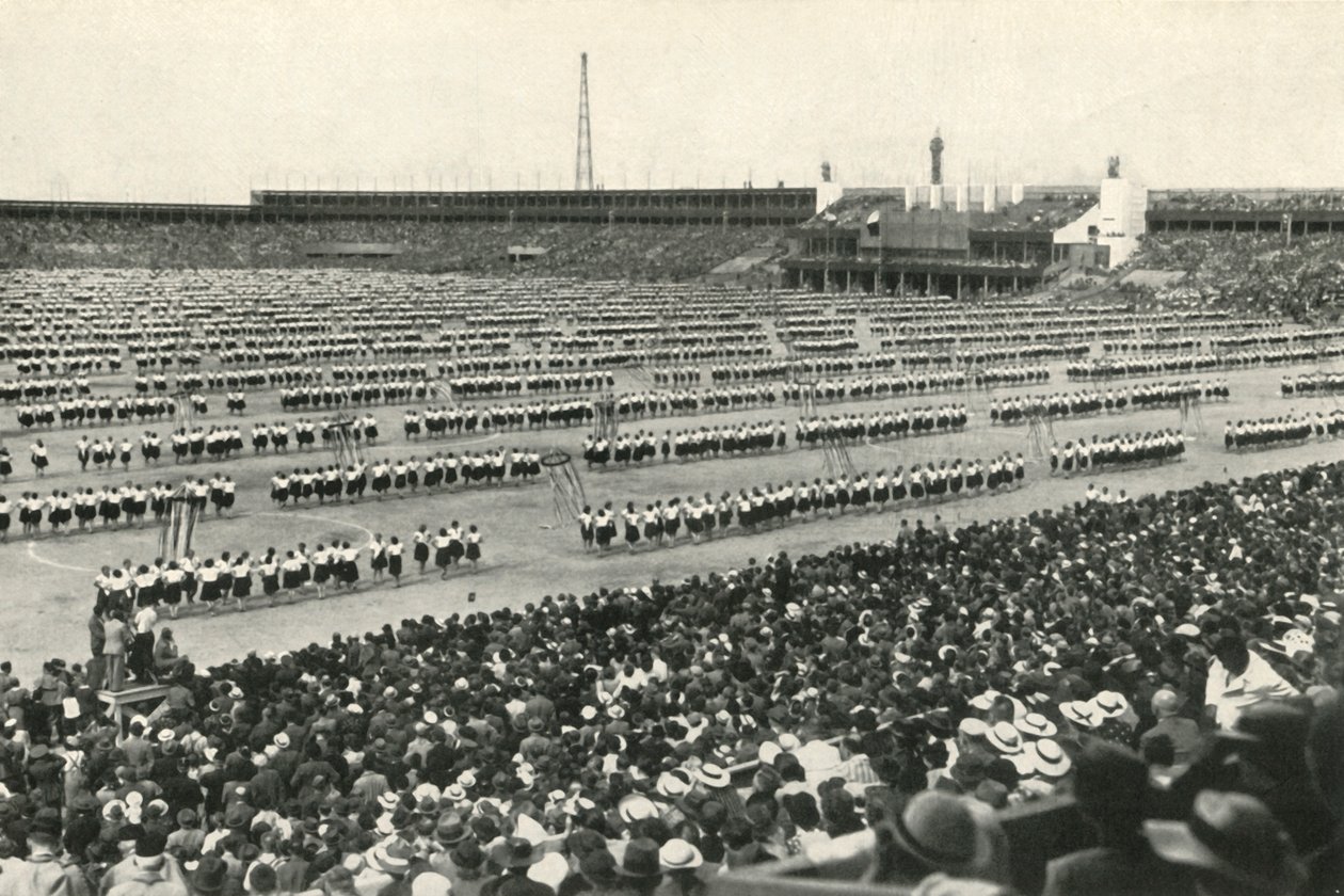 Sokol-festivalen i 1938, 1947. af Unbekannt