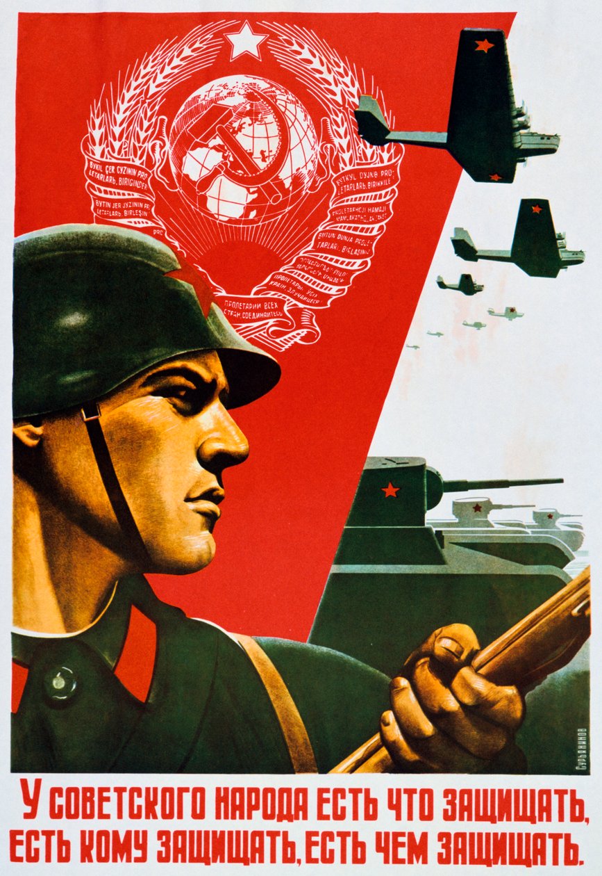 Det sovjetiske folk ved, hvordan man forsvarer, 1937 af Unbekannt
