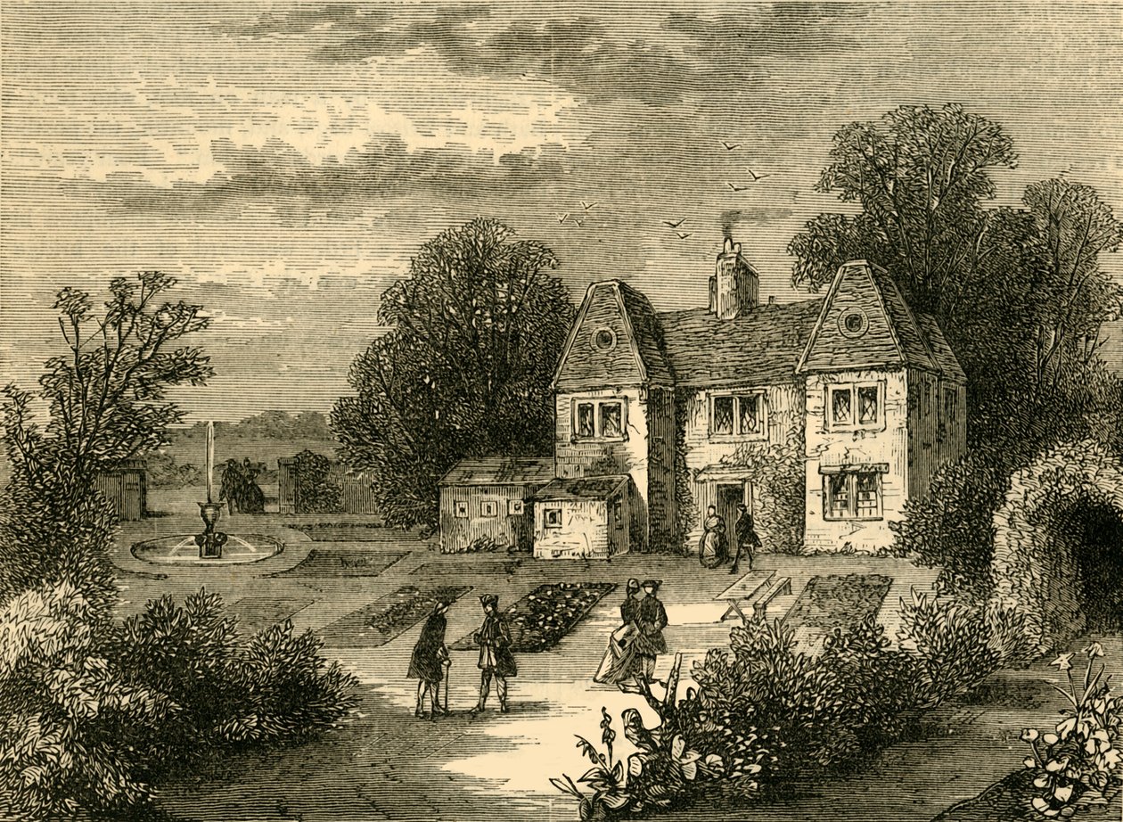 The Spring Garden, Worlds End., c1876. af Unbekannt