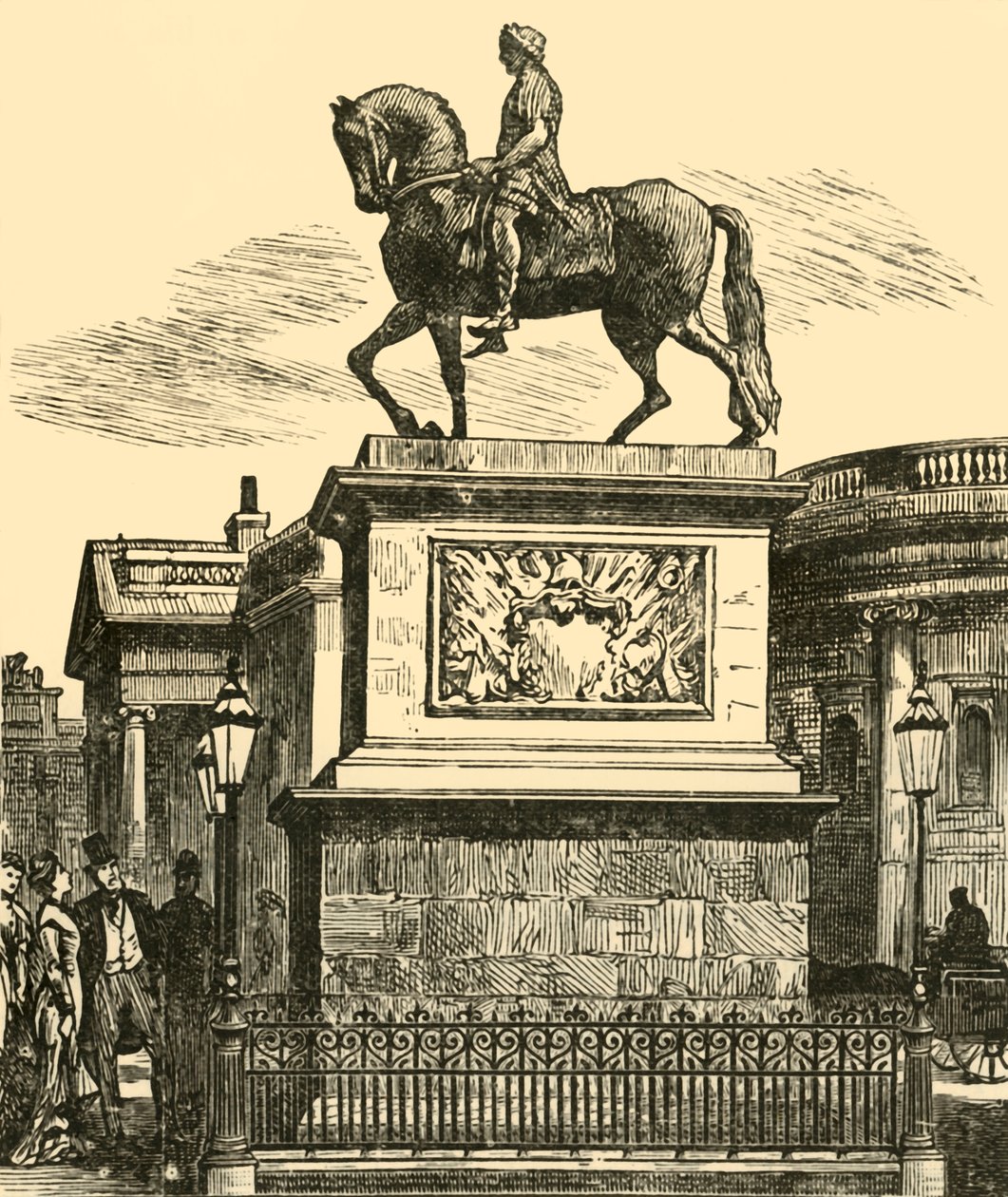 Statuen af Vilhelm III, 1898. af Unbekannt