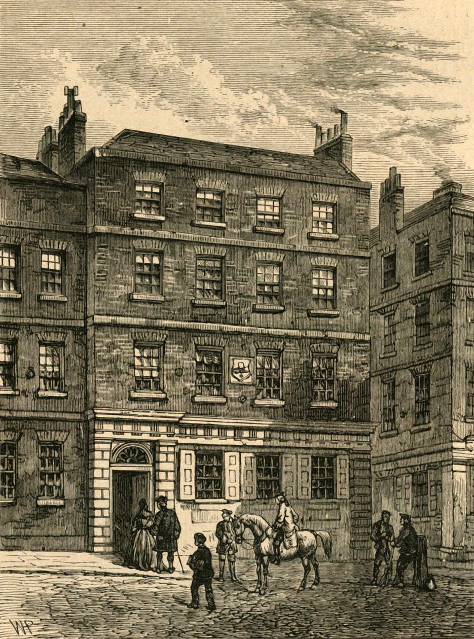 Stenhuset, Knightrider Street, 1897. af Unbekannt