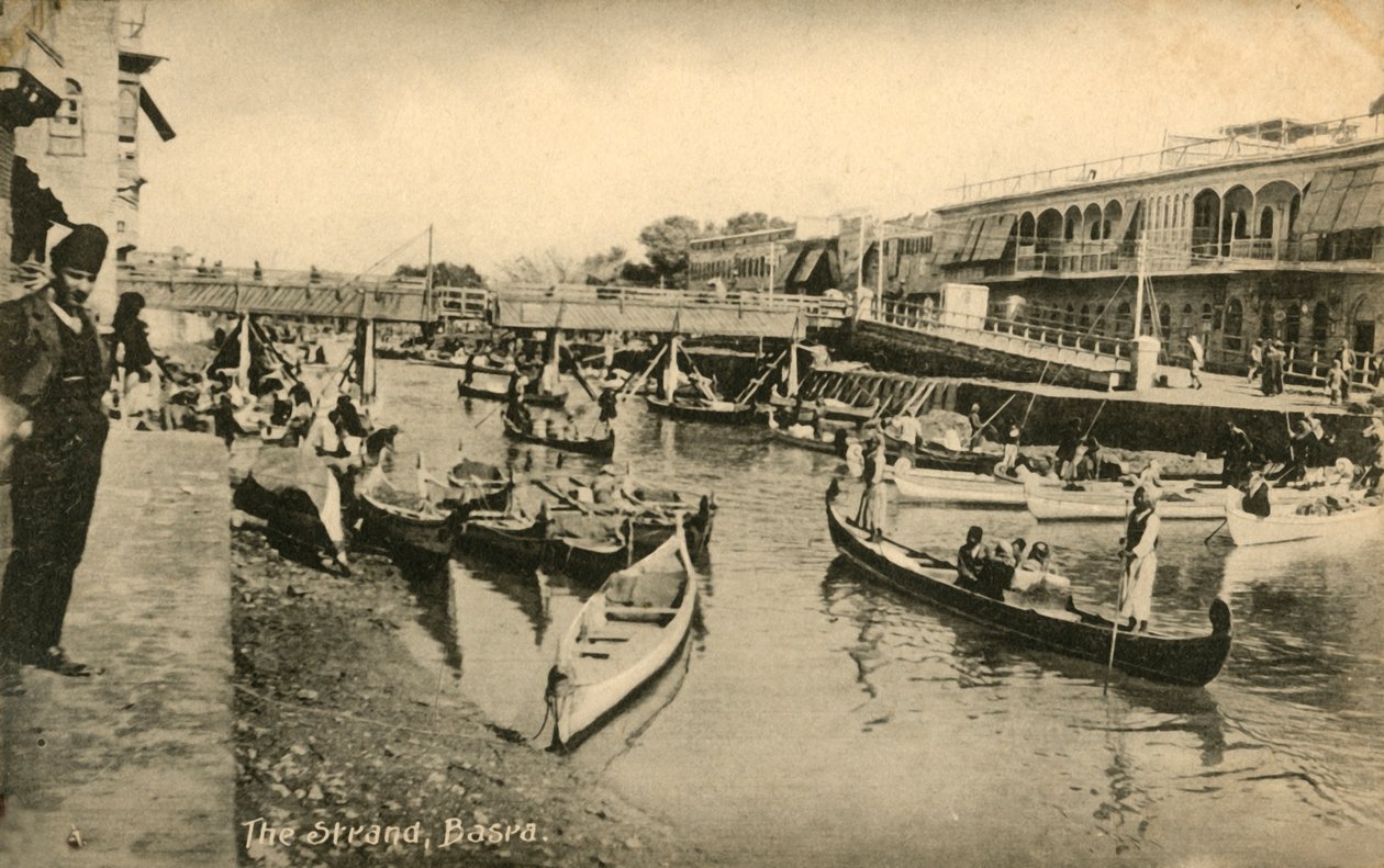 The Strand, Basra, c1918-c1939. af Unbekannt