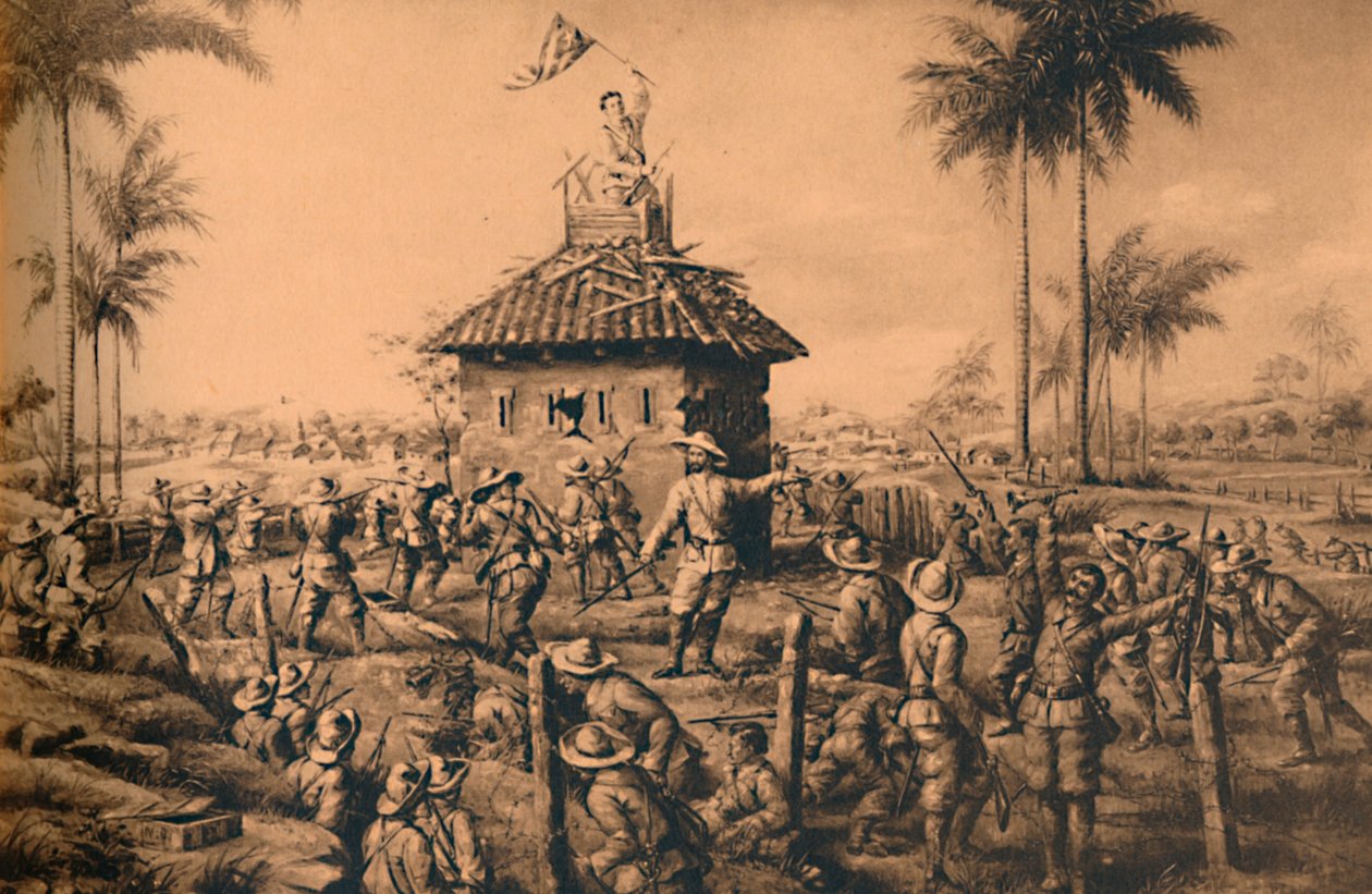 Indtagelsen af Guaimaro, 17.-28. oktober 1896, 1927. af Unbekannt