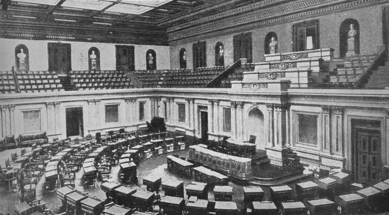 Det amerikanske senat, Washington, 1915 af Unbekannt