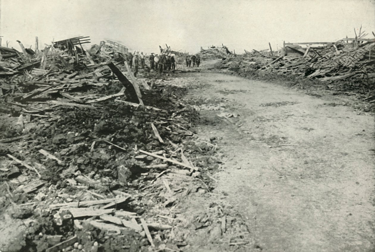 Landsbyen ---. , 1919. af Unbekannt