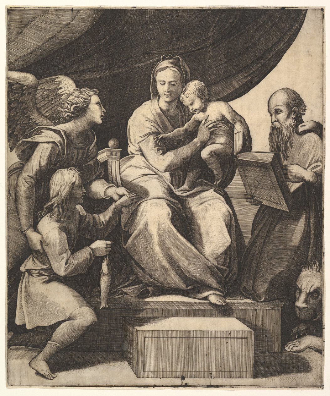 Fiskens Jomfru, ca. 1515-27. af Unbekannt