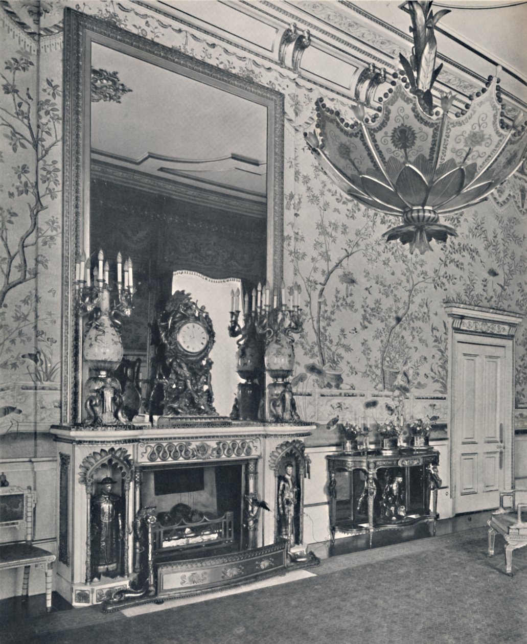 The Yellow Drawing Room, Buckingham Palace, 1939 af Unbekannt