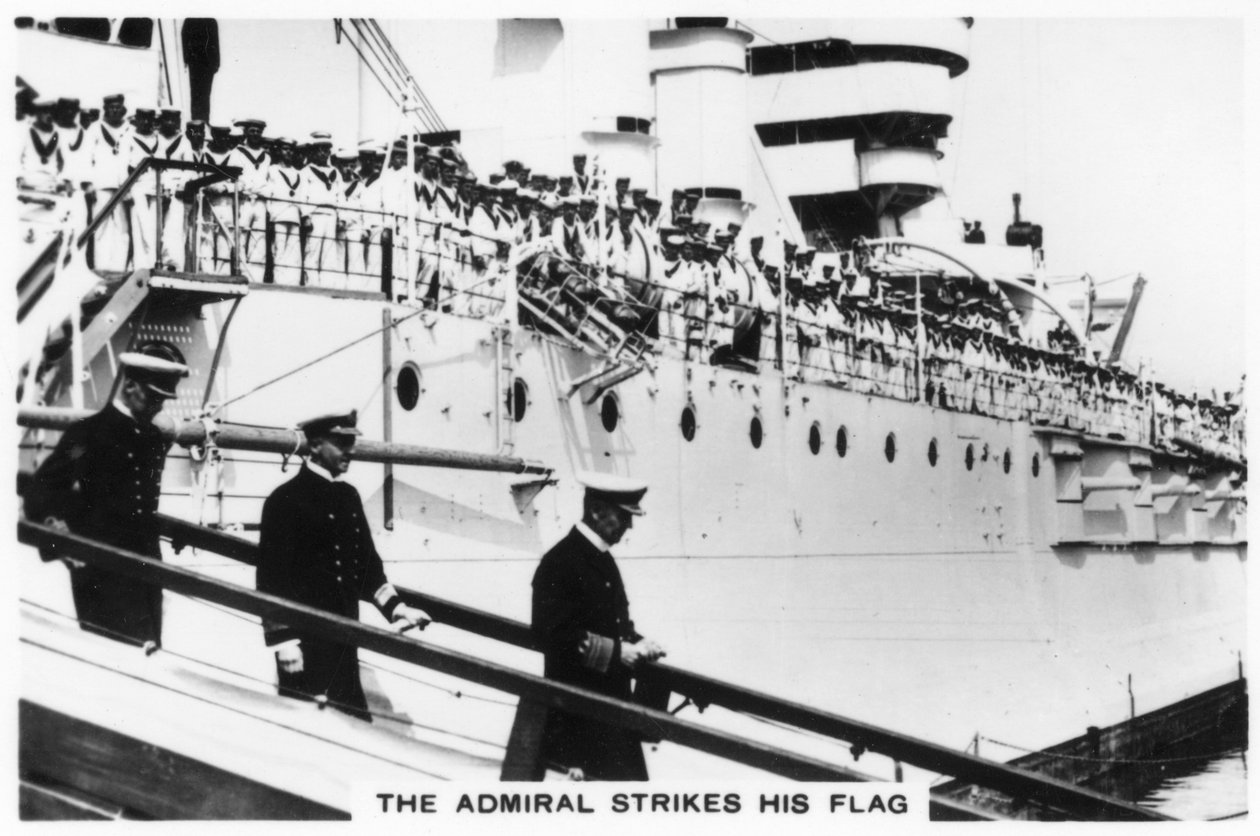 Admiralen slog sit flag, HMS Warspite, 1937 af Unbekannt