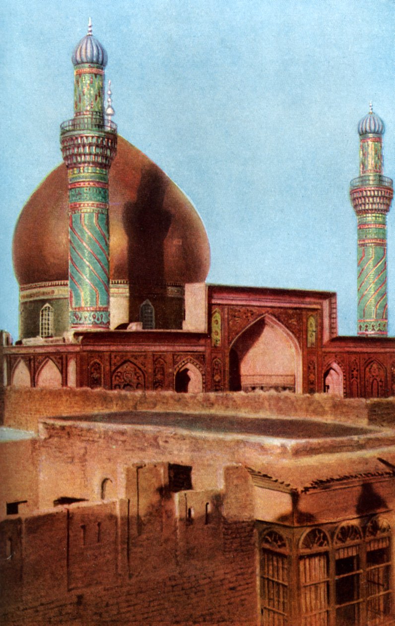 Al-Askari-moskeen, Samarra, Irak, c1930