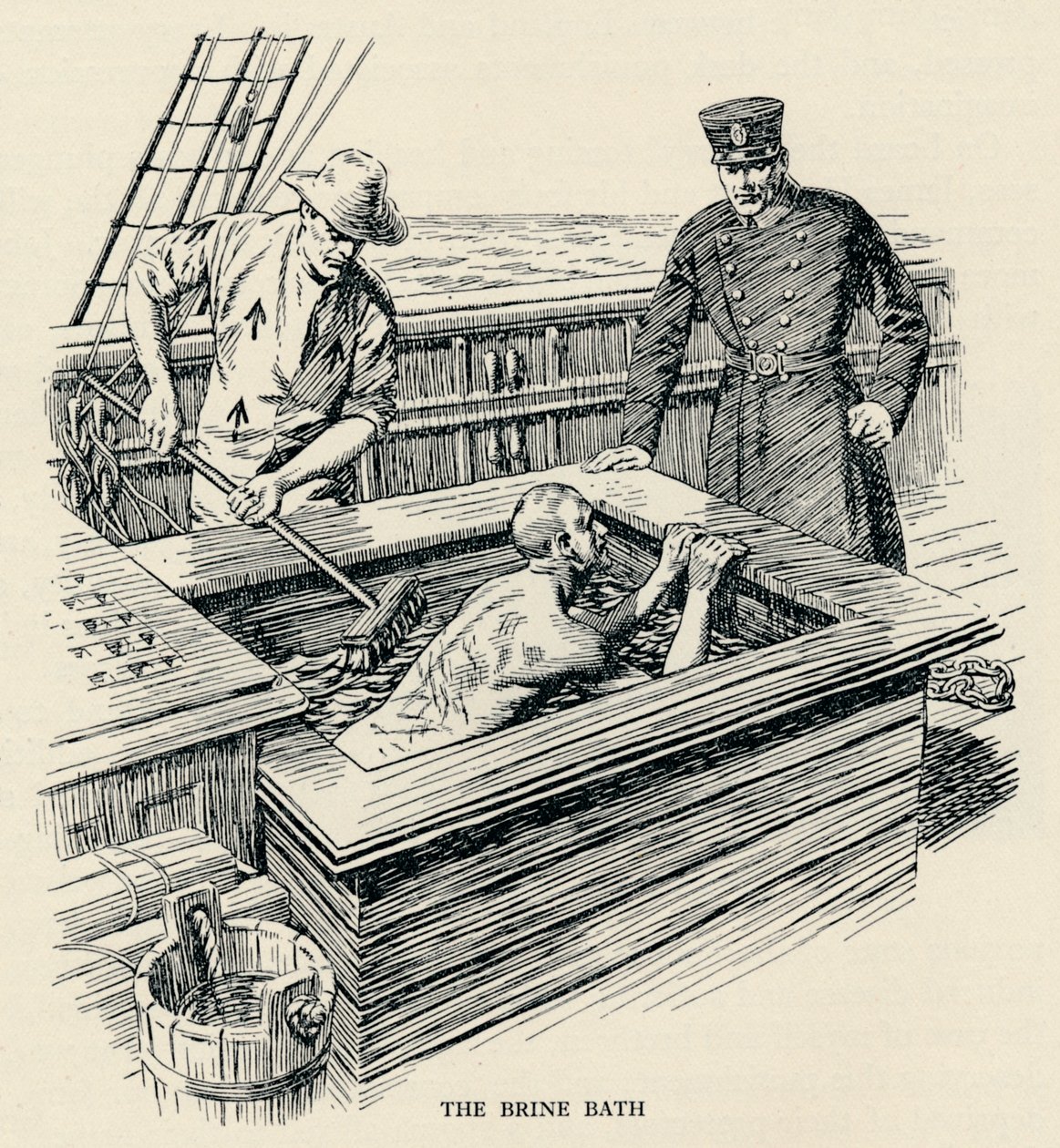 Saltlagebadet, 1834, 1934 af Unbekannt