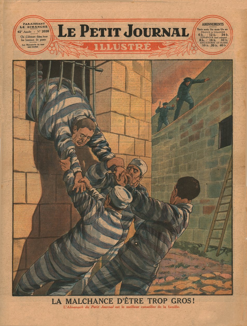 Ulykken ved at være for tyk, 1931. af Unbekannt
