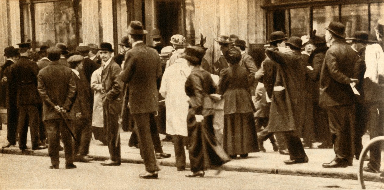 Lusitanias forlis, maj 1915, 1933. af Unbekannt