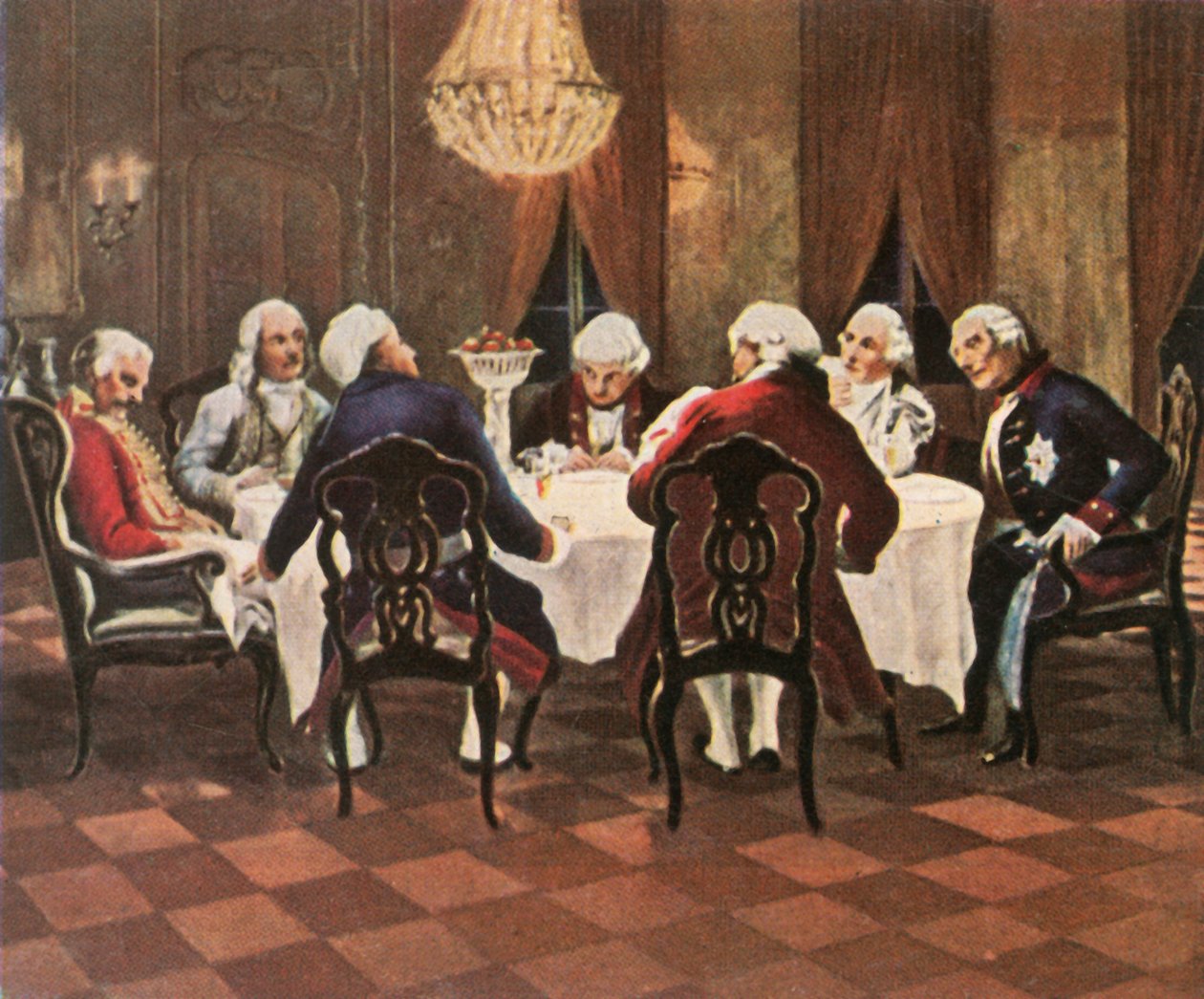 Den sovende Ziethen, 1936. af Unbekannt