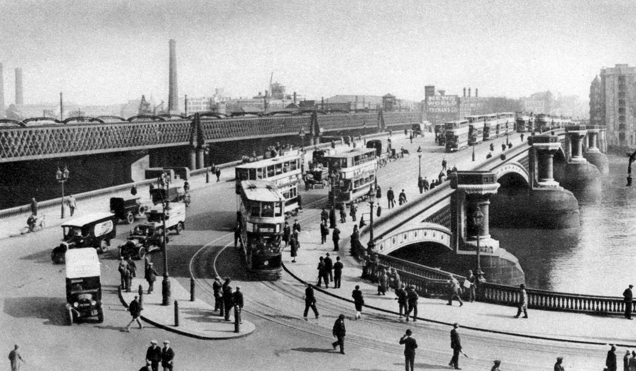 De to broer ved Blackfriars, London, 1926-1927 af Unbekannt