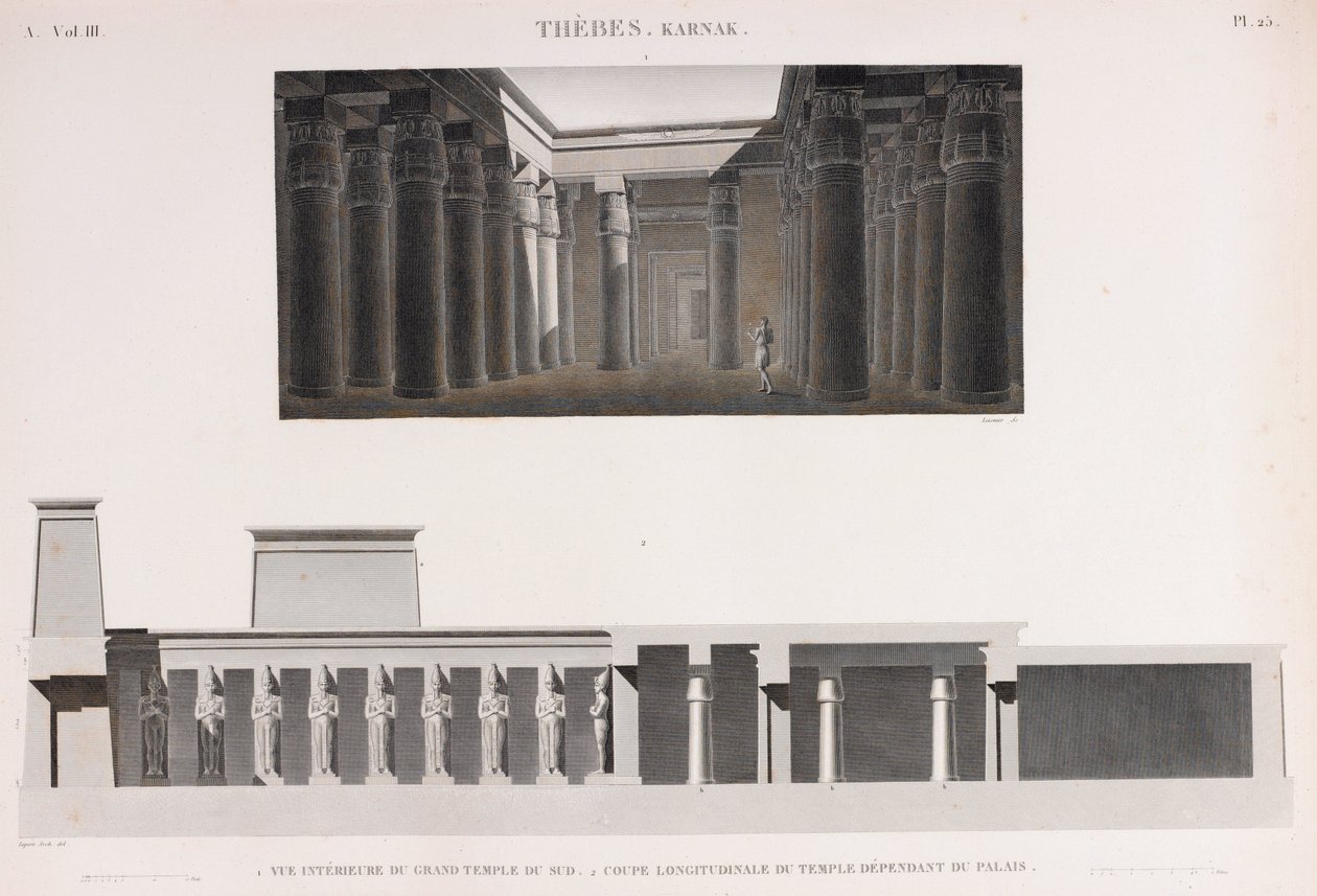 Theben: Karnak af Unbekannt