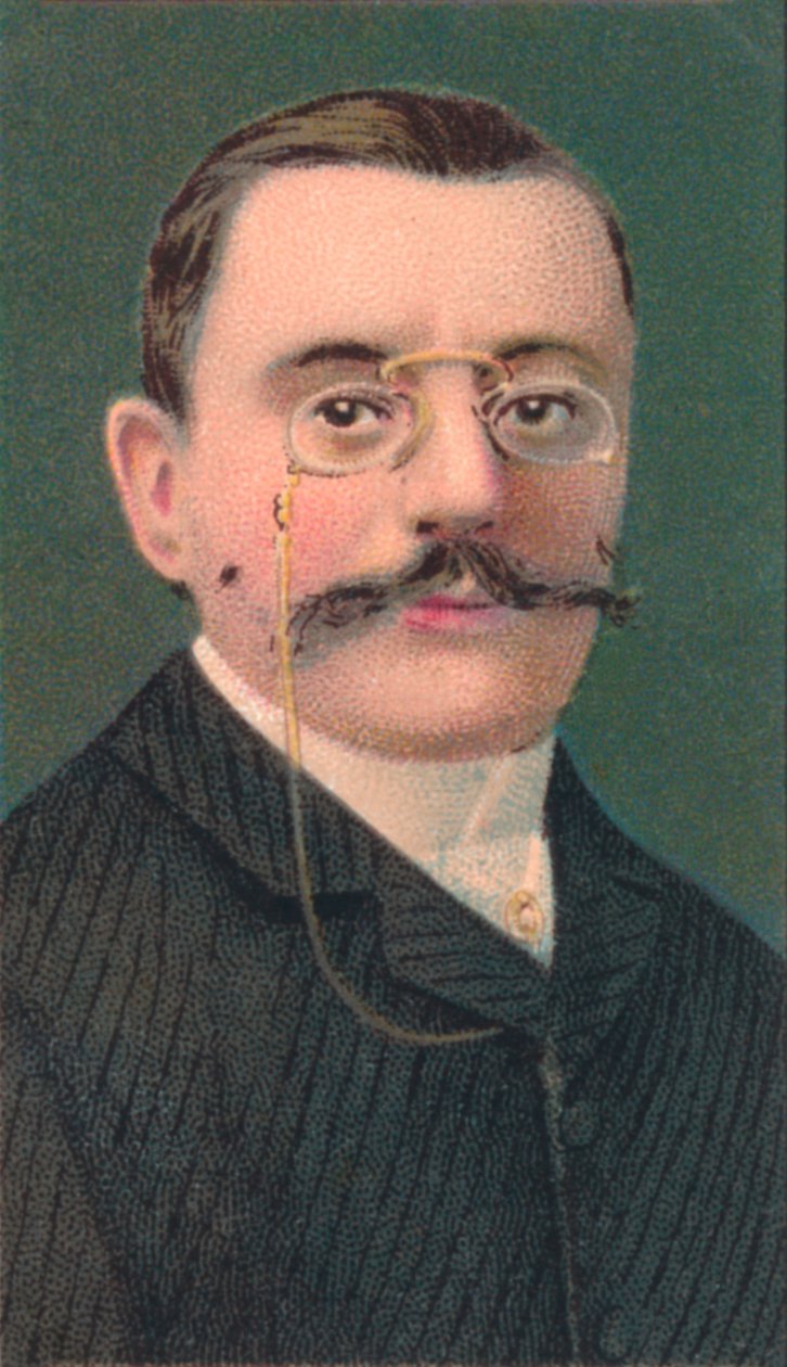 Theophile Delcasse 1852-1923, fransk statsmand, 1906 af Unbekannt