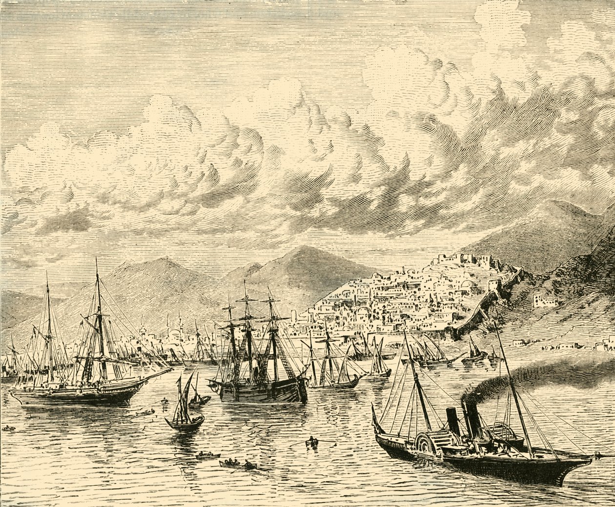 Thessalonika, 1890. af Unbekannt