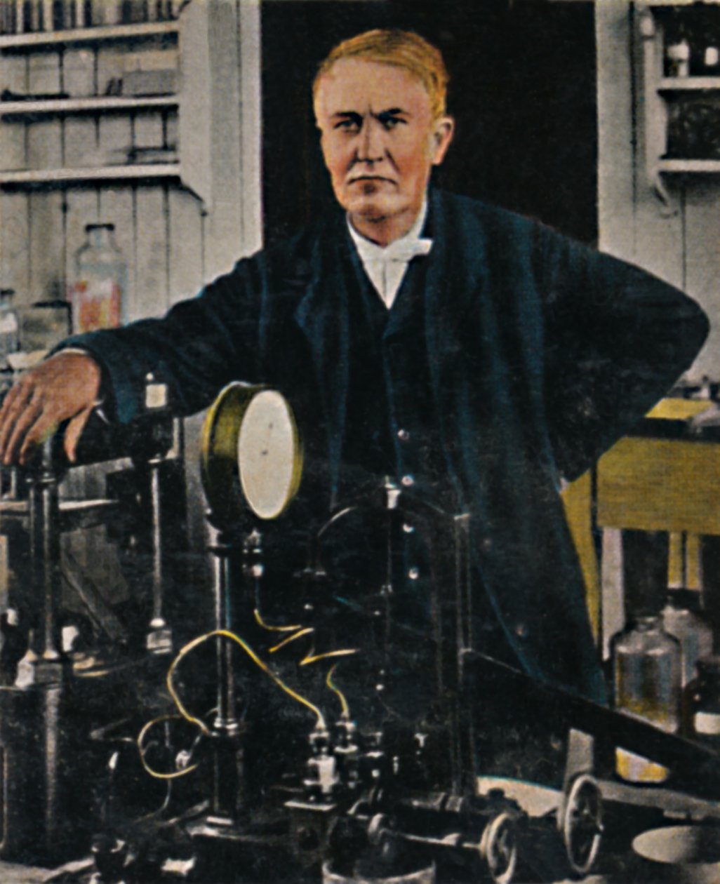 Thomas Alba Edison 1847-1931, 1934. af Unbekannt