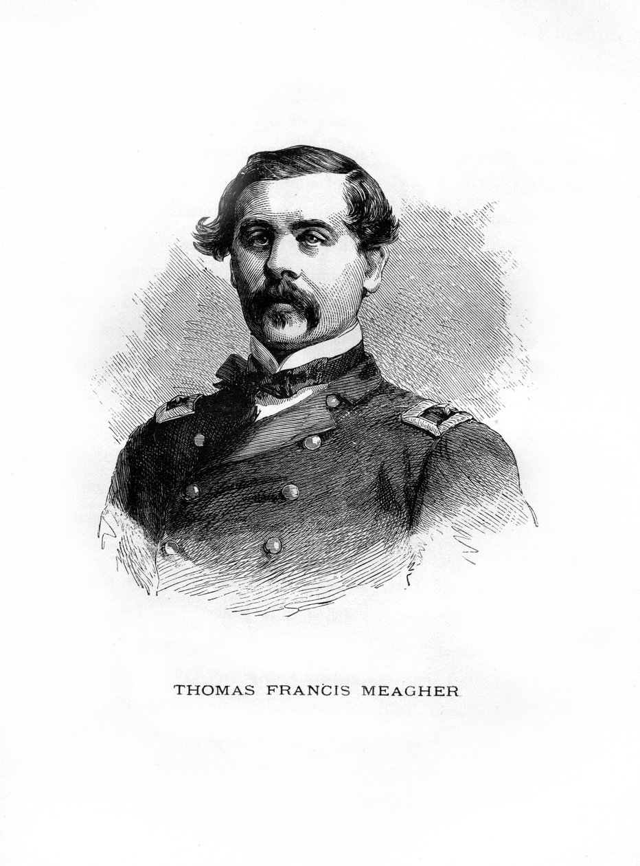 Thomas Francis Meagher, irsk revolutionær, 1872 af Unbekannt