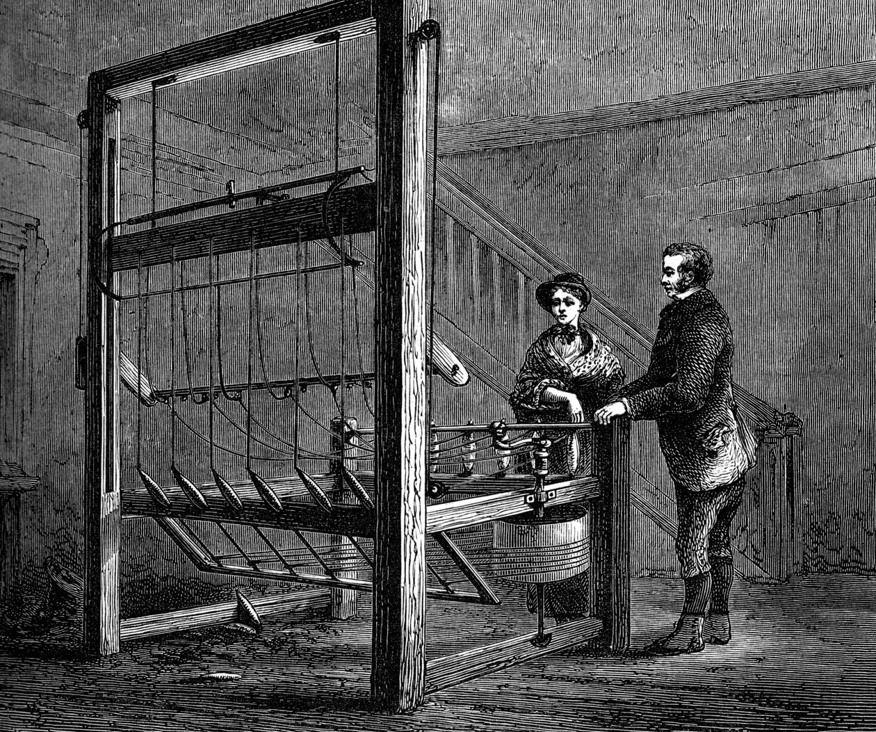 Thomas Highs spinning jenny, c1880 af Unbekannt