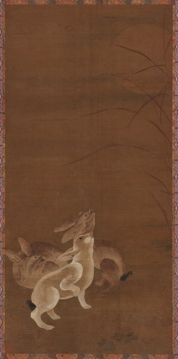 Tre harer ser på månen, 1368-1644. af Unbekannt