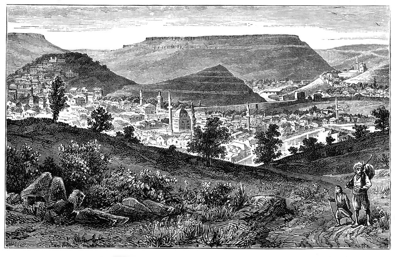Tirnova, Bulgariens gamle hovedstad, c1890 af Unbekannt