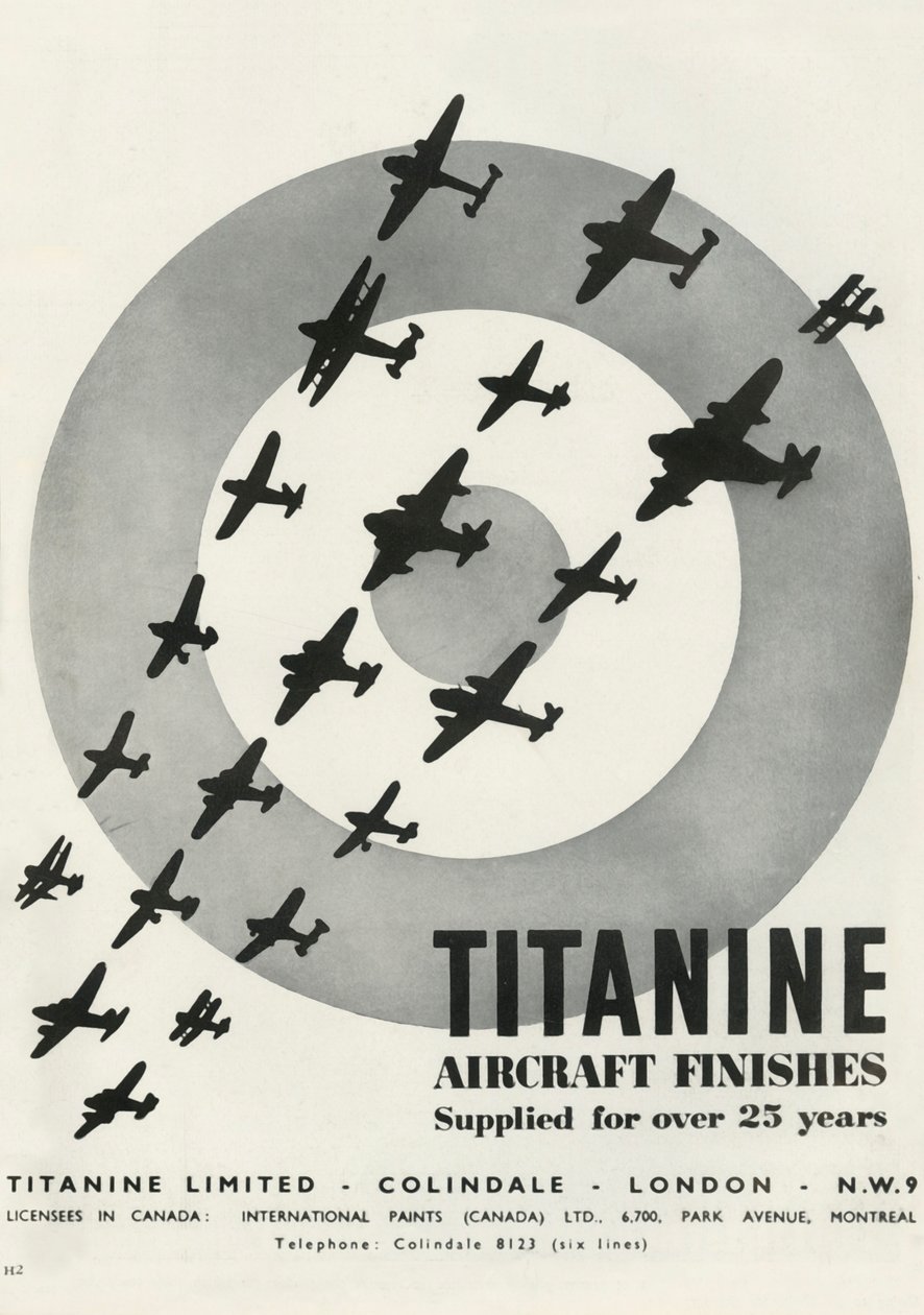 Titanine Aircraft Finishes, 1941. af Unbekannt